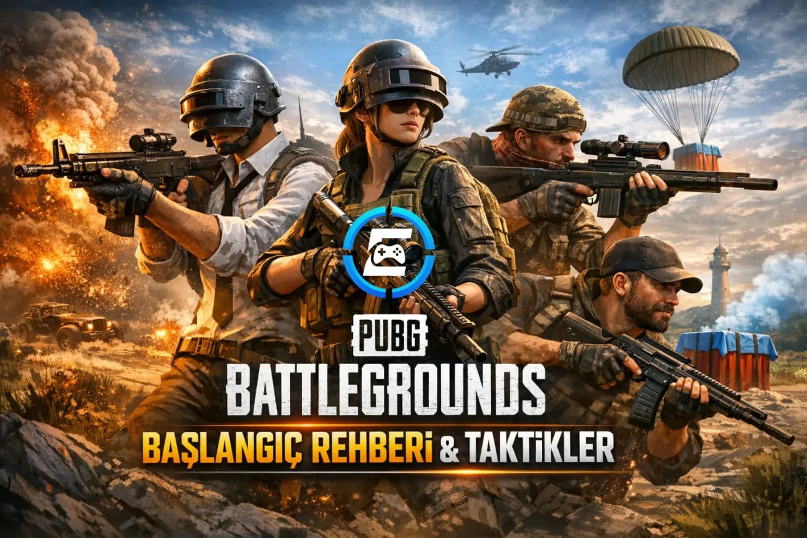 PUBG: Battlegrounds Rehberi (2026): Başlangıç, Rotasyon Taktikleri + PUBG Squad Arkadaşı Bulma