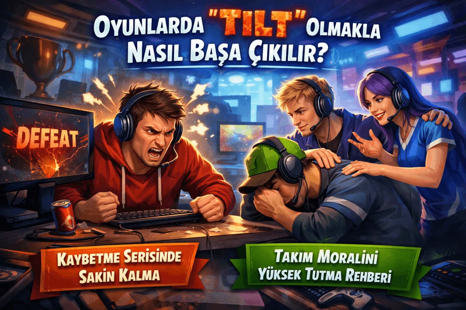 Oyunlarda “Tilt” Olmakla Nasıl Başa Çıkılır?